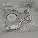 Engine Rear Main Seal Cover Kit with Gasket & Bolt Compatible with Cadillac Escalade, GMC Yukon Sierra, Chevy Suburban Silverado Tahoe Express 4.8 5.3 6.0 6.2L Replace# 635-518 12633579 12639250