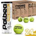 Palbea PRO Padel Balls. 6/12/22 Tubes of 3 Padel Tennis Balls FIP Approved | Paddle Balls made of HV Felt for Training and Tournament. Suitable for Any Surface or Sites.