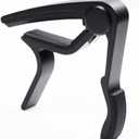 Guitar Capo Capo for acoustic guitar 6-String Acoustic & Electric Guitar Capo (Black)