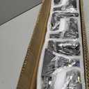 H Track Lighting Rails Kit - iCreating 65.6ft Black Track Lighting Tracks 3 Wire with Floating Canopy Connector, L, I and T Connectors for Single Circuit H Type LED Tracks Lights Heads Fixtures