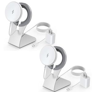 [Apple MFi Certified]6FT Magnetic Wireless Charger with stand,15W Magsafe Wireless Fast charging Pad for iPhone Air/17 Pro Max/16 Pro Max/16 Plus/15 Pro Max/AirPods Pro 3/Pro 2,iPhone Magnetic Charger
