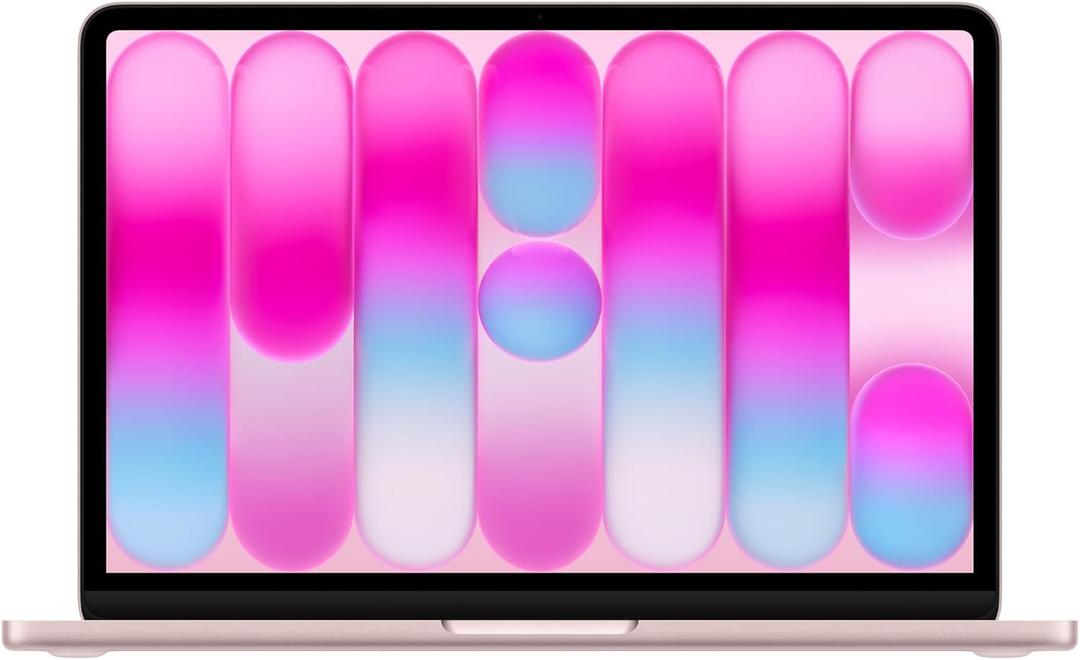 Apple 2026 MacBook Neo 13-inch Laptop with A18 Pro chip: Built for AI and Apple Intelligence, Liquid Retina Display, 8GB Unified Memory, 512GB SSD Storage, 1080p FaceTime HD Camera, Touch ID; Blush