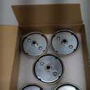 DG64-00473A Stove Knobs Oven Knobs Gas Burner Control Dial Compatible with Samsung Stove Knob Replacement NX58H5600SS NX58H5650WS NX58M6850SS NX58F5700WS NX58J7750SS 5 Pack