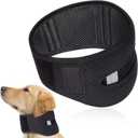 Adjustable Dog Neck Brace Offers Support for Pets Neck Pain Injury Relief Soft Support Cervical Vertebral Sprains and Instability Brace Collar for Dogs (M)