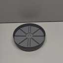 PATIKIL Plant Pot Saucers 10.5 Inch, 3 Pack Plastic Round Plant Pot Thicker Flower Drip Tray for Indoor Outdoor, Gray