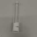 36 Pcs Plastic Coin Tubes, 6 Different Sizes Coin Holders, Clear Quarter Coin Penny Tube, Large Dollars Round Coin Storage Tube with Screw on Lid for Coins Collection Supplies