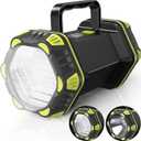 AlpsWolf Updated Camping Lantern Rechargeable, LED Flashlight Spotlight, 4800 Capacity Battery Powered, Portable Camping Light, 4+4 Modes for Emergency, Outdoor Hiking, Power Outages, Fishing