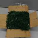 39.4FT Pre-lit Christmas Garland with Lights, 150 Warm Artificial Lighted Tinsel Pine Garlands for Decoration Christmas Xmas Winter Garland for Mantle Door Stairs Party Indoor Outdoor Home Decor