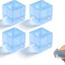 1 inch Ice Cube Stress Ball, 2026 New Squishy Stress Ice Cube Fidget Toys,TPR Ice Cube Soft Stress Relief Toy for Adults Anxiety Relief, Party Favors, Table Decoration4PCS