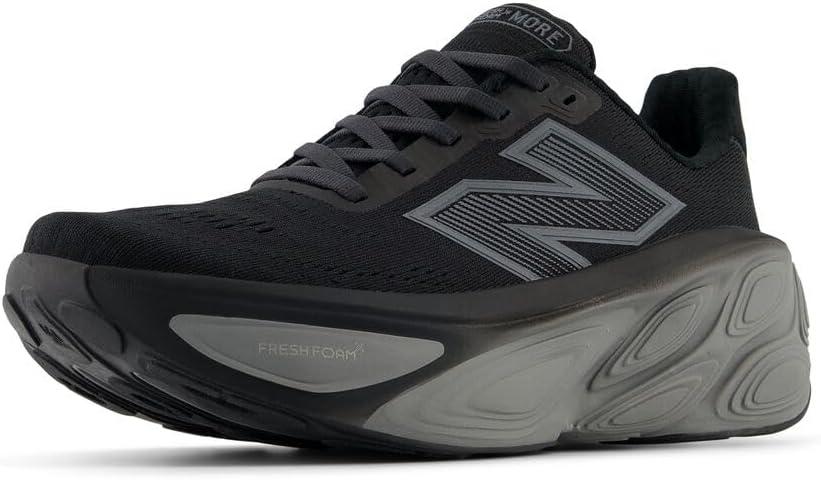 New Balance Women's Fresh Foam X More V5 Running Shoes (6, Phantom/Sea Salt/Light Gold Metallic)