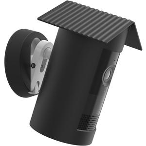 HOLACA Protective Silicone Cover Case for R-ing Outdoor Cam Plus, Battery - Anti-Scratch Protective Skin for Full Protection (Black)