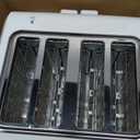Cuisinart 4-Slice Compact Plastic Toaster, White, CPT-142P1