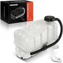 A-Premium Coolant Overflow Recovery Reservoir Tank [W/Sensor & Cap] Compatible with Chevrolet Silverado 1500 2500 3500, Suburban, Tahoe & GMC Sierra, Yukon & Cadillac Escalade, Replace# 15203949