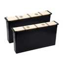 6.5L Bee Pro Feeder,Frame Feeders for Bee Hive Bee Watering Station,Beehive Frame Feeder Deep Frame Water Feeder for Beehive Tool Beekeeping Supplies, 2 Pack 