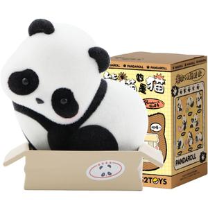 52TOYS PANDAROLL Panda As A Cat, 1PC Cute Action Figure Box Toy Kawaii Figures Popular Collectible Art Toy Cute Figure Creative Gift for Christmas Birthday Party Holiday