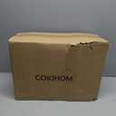 6 Pack Stackable Storage Drawers,Plastic Organizers Bins, Drawers Storage with Handles and Movable Dividers for Organization and Storage in Fridge,Bathroom, Pantry, Kitchen Cabinets, Under Sink