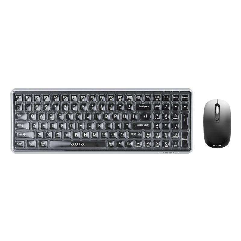AC210 Office Keyboard & Mouse Combo, Black
