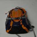 INOXTO Small Hiking Backpack with 2L Water Bladder and Rain Cover, 25L Hydration Backpack Hiking Daypack (Orange)