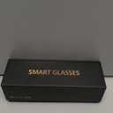 Techie AI Smart Glasses,Bluetooth Glasses for Men and Women,Polarized Sunglasses with AI Translation,Bluetooth Speaker,Wireless Headphone,Athletic/Outdoor UV Protection,Touch Control (TOGS2001)