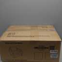 Mid-Century Accent Chair, Modern Linen Fabric Armchair for Living Room, Comfy Upholstered Reading Accent Chairs for Bedroom, Single Sofa Chair with Wood Legs (Blue, 1 Pack)