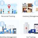 Feasycom FSC-BP106 Programmable Bluetooth 5.1 Low Energy iBeacon Eddystone Waterproof Asset Mini BLE Beacon for Tracking, Location, Positioning