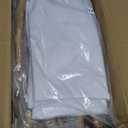 GRENTY Metal Arch Backdrop Stand and Cover Set 7.2FT/6.6FT/6FT, Wedding Arch Frame with Spiral Rotating Joint, 3 Wrinkle-Resistant Cover for Birthday, Anniversary, Wedding, Party, Baby Shower (White)