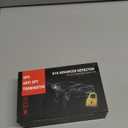 Hidden Camera Detectors, Anti Spy Camera Finder, GPS Tracker Detector, Hidden Devices Detector for Airbnb, Hotels, Bathroom, Home, Office (Black)