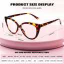 JOSCHOO Reading Glasses for Women 3 Pack Blue Light Blocking Fashion Readers with Spring Hinge Computer Eyeglasses