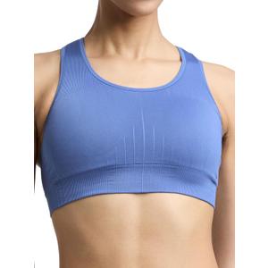 Champion Women's Infinity Racerback Sports Bra, Moderate Support, Seamless, Moisture Wicking (Large)