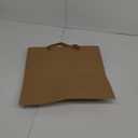 DraDraLee Brown Kraft Paper Gift Shopping Handle Bags for Package 13x13x13inch