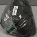 Crossed Straps Flower Girl Dress Satin Long Prom Dress with Bow Puffy Tulle Pageant Dresses for Girls (12, Black)