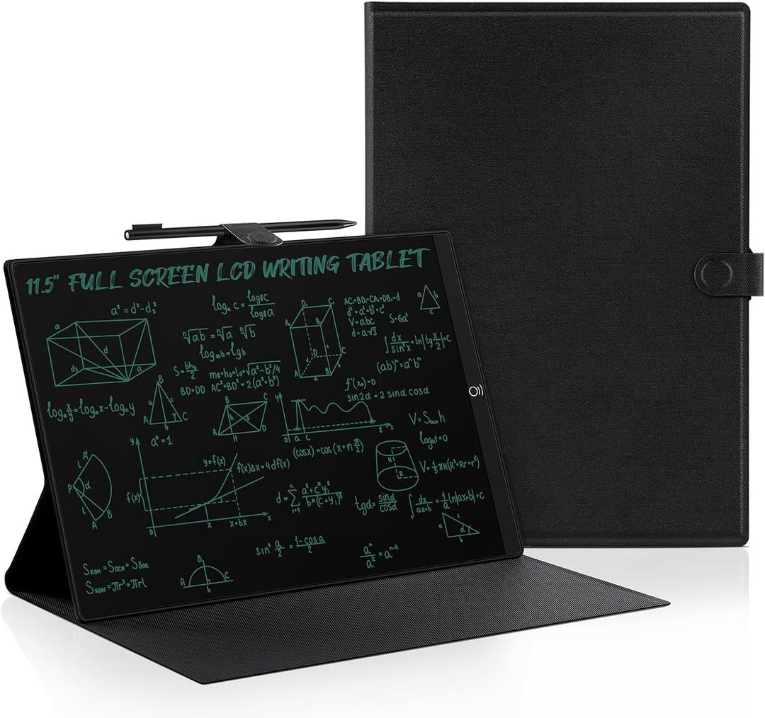 Full Screen LCD Writing Tablet: 11.5 Inch Writing Pad for Adults Kids Reusable Digital Notepad Portable Use for Office Study Teaching