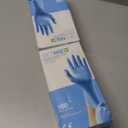 Nitrile Exam Gloves, 100 Count Latex-Free Powder-Free Non-Sterile Food Safe Disposable Glove, Blue Pack of 2