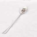 Dad Father Gifts Spoon from Daughter Son Best Dad Ever Spoons for Dad Daddy Father's Day Gift for Dad Father Christmas Birthday Gifts for Daddy Dad Coffee Tea Spoons