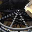 Medline Lightweight Wheelchair for Adults With Swing-Back, Desk-Length Arms, Elevating Leg Rests; 20" x 16"D Seat