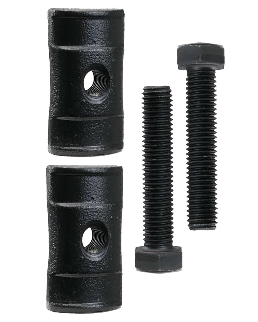 Torsion Bar Key Adjustment Block Nuts with Bolts Replace 11561233 15530026 Fit for Chevy Silverado 1500/2500/3500 Avalanche Express Blazer Fit for GMC Sierra 1500/2500/3500 Jimmy, 2Pcs Full Thread