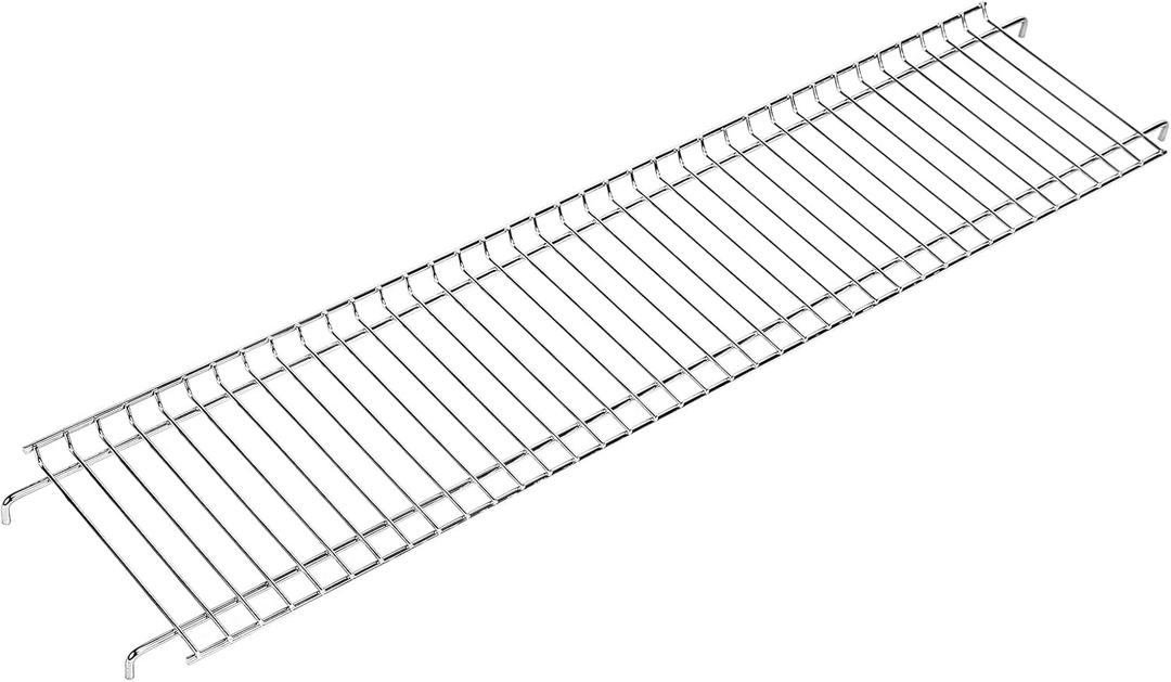 Hisencn Grill Upper Warming Rack for Nexgrill 6 Burner 720-0896X 720-0898, Stainless Steel Top Warming Rack Grates Grids for Nexgrill Accessories, 32.4''L x 7.2''W
