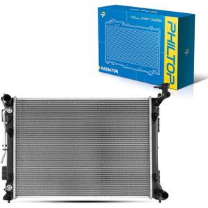 PHILTOP CU13603 Engine Coolant Aluminum Radiator for 2016-2020 Optima 2.4L
