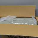 Wonderful Natural Linen Cotton Quilt - Wave Stitched Sage Green Queen Quilt, 100% Cotton Filling, Pre-Washed, Soft & Breathable, Hypoallergenic, All-Season Use, Bedspread & Coverlet Bedding, 104"x94"