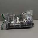 Women's Plaid Flannel Plaid Shacket Button Up Hooded Long Sleeve Fleece Jacket Winter Coat with Side Pockets (X-Large, Grey)