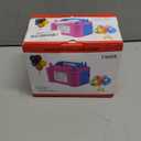 Balloon Pump Electric,110V 600W Balloon Blower Inflator Dual Nozzle Air Pump Balloons Inflator for Decoration, Party, Sport,Gifts:2 Balloon Tying Tools (Rose Red)