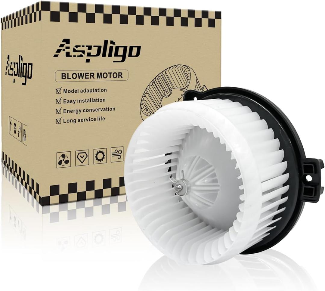 Aspligo 700054 Front AC Heater Blower Motor Fan Front Fit for Toyota Camry 2002 2003 2004 2005 2006, Sienna 2004 2005 2006 2007 2008 2009 2010, Solara 2004 2005 2006 2007 2008