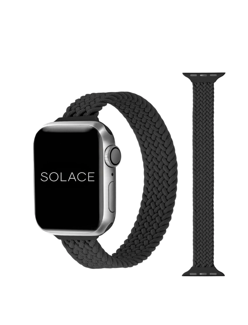 Solace Bands Slim Imperium Loop - Compatible with Apple Watch Bands Sport Loop Band for Women and Men, iWatch Bands for 38mm 40mm 41mm 42mm 44mm 45mm Ultra, SE and Series 8 7 6 5 4 3 2 1