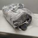 Bedsure Electric Blanket Queen Size - Dual Control Heated Blanket Queen, GentleSoft Fast Heating with 10 Time Settings & 10 Heat Settings, Warm Gift for Grandma (84x90 inches, Grey)