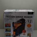 Iceman Slush-Ease Slushie Machine, Frozen Drink Maker & Slushy Machine with 5 Presets + Custom Option, Easy-Dispensing Lever for Frozen Margaritas, Frappes, and Slushies - Black