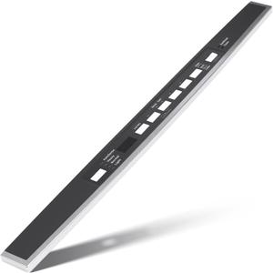 WD34X21699 Dishwasher Control Panel Interface Cover Replacement for GE Dishwashers, Compatible with GDT635HMJ2ES GDT695SSJ4SS, Replaces AP6037177 PS11766992 4466901, Sturdy ABS Door Panel Trim