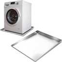 Wesiti 36 x 32'' Front Load Washer Drip Tray Galvanized Steel