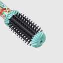 CALISTA GoGo Mini Heated Round Brush | Curl, Touch-Up, De-Frizz, Smooth, and Style Hair with Mini 7 Styling Tool | Heats to 365F | Perfect Travel Tool | Dual Voltage (Berry Burst)