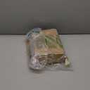 Retrowavy 12 Pcs Christmas Kitchen Cabinet Wreaths with Ribbon 3.94 Inch Mini Christmas Wreath Small Kitchen Xmas Decor for Window Door(Linen Color,Classic Style)