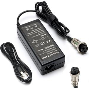 24V Scooter Battery Charger Compatible for Razor E100 E200 E200S E175 E300 E300S E125 E150 E500 PR200 E225S E325S MX350 MX400 Dirt Bike, Dirt Rocket, Pocket Mod, Sports Mod Power Supply Cord